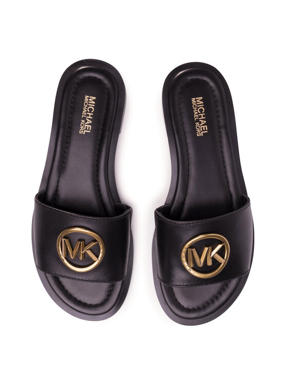 MICHAEL Michael Kors Şlapi MICHAEL Michael Kors Brynn Slide 40S0BYFP1L Negru