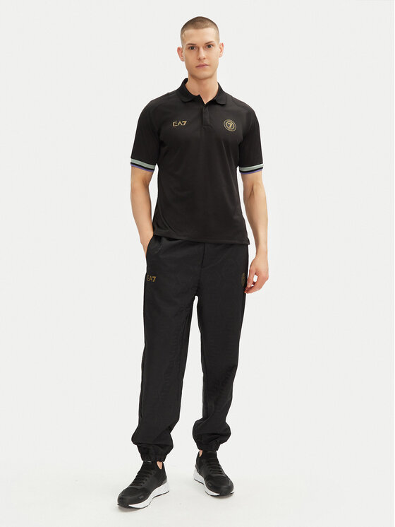 EA7 Emporio Armani EA7 Emporio Armani Поло 7M000257 AF13537 UC001 Чорний Regular Fit