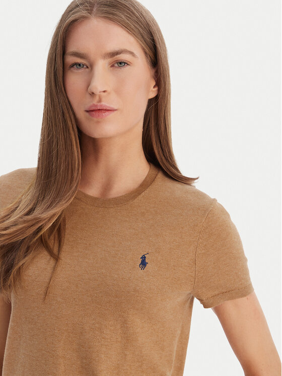 Polo Ralph Lauren Polo Ralph Lauren Camiseta 211971872007 Beis Slim Fit