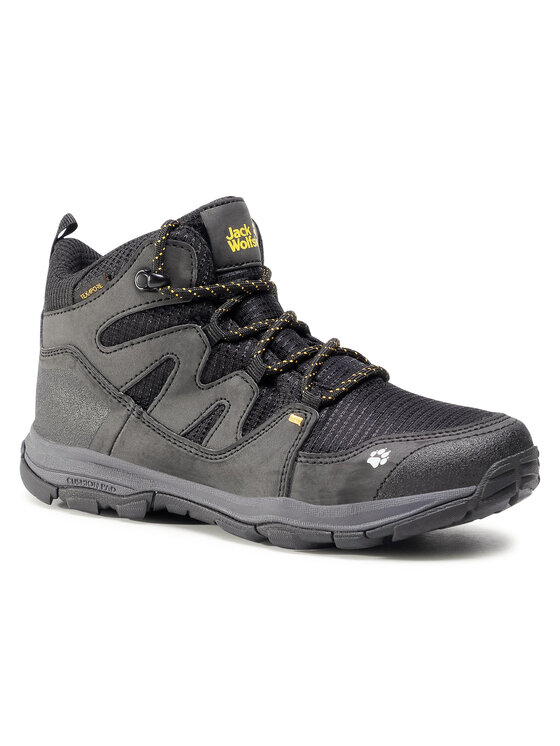 Jack Wolfskin Pārgājienu apavi Jack Wolfskin Mtn Attack 3 Texapore Mid K 4034081 D Melns