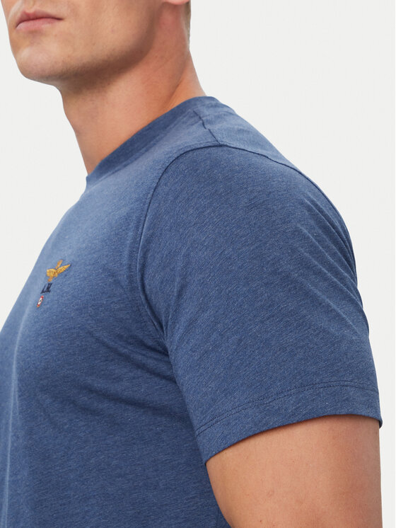Aeronautica Militare Aeronautica Militare Camiseta 262TS1580UJ00372 Azul Regular Fit