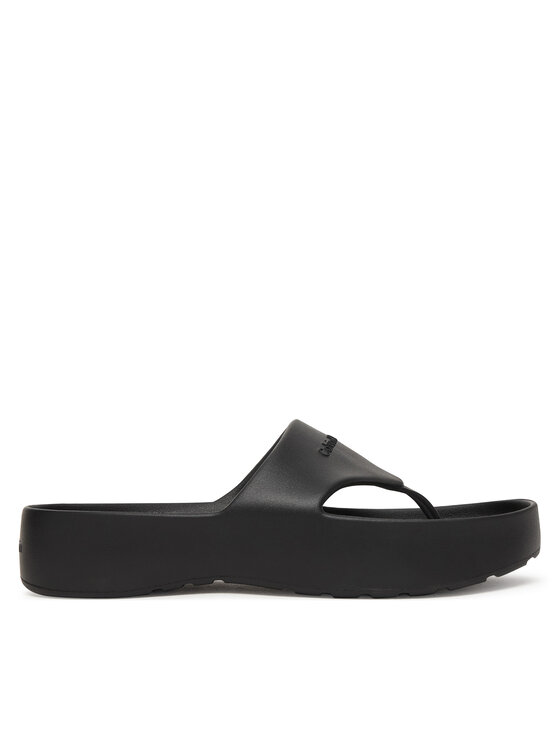 Calvin Klein Japonki Calvin Klein One Piece Eva Flip Flop Thong HW0HW02957 Czarny
