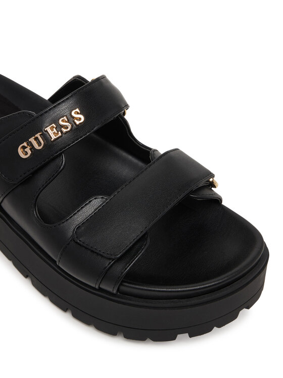 Guess Шльопанці Guess FLJFAX ELE03 Чорний