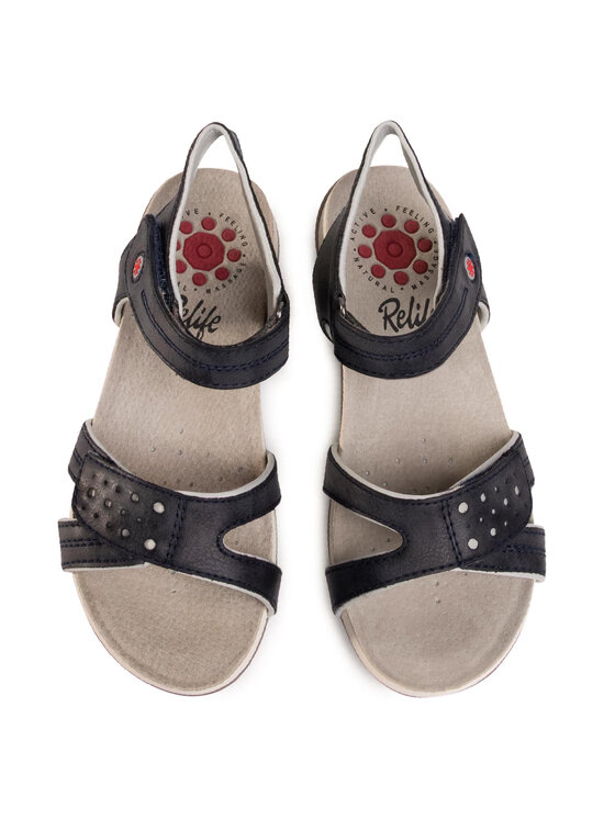 Relife Sandały Relife 0067-15706-18 Granatowy