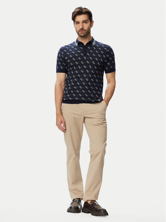 Guess Guess Поло M6YR10 Z0915 Cиній Regular Fit