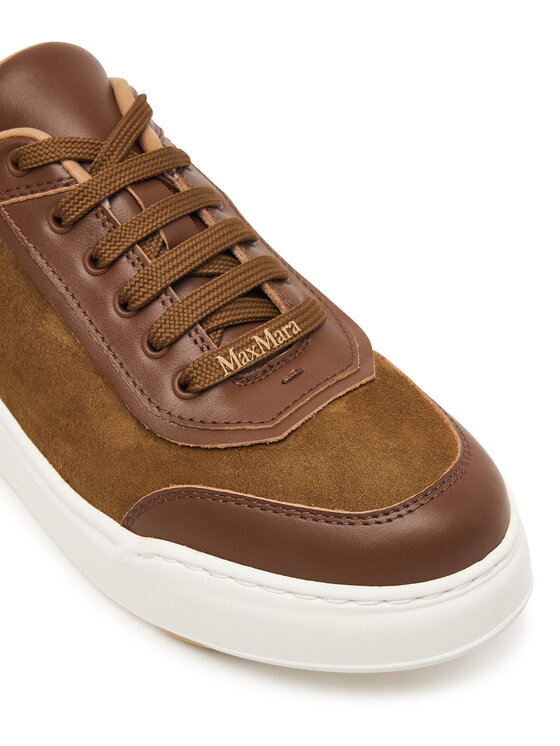 Max Mara Sneakersy Max Mara Isuede 2624766031 Beżowy