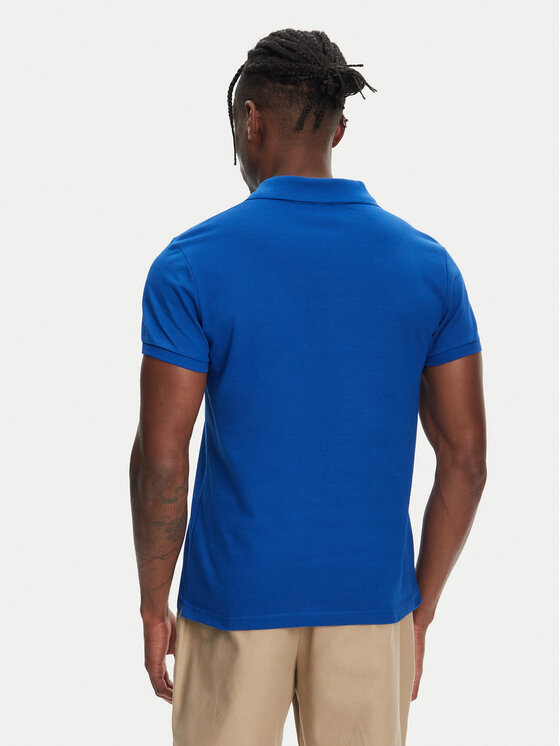 Robe di Kappa Robe di Kappa Поло William 6006170 Голубий Slim Fit