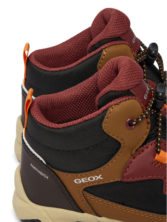 Geox Kotníková obuv Geox J Magnetar Boy B Abx J463ZC 050FU C6311 S Hnědá