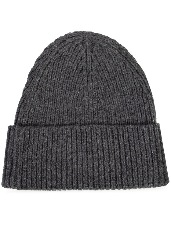 Tommy Hilfiger Czapka Tommy Hilfiger Big Flag Beanie AM0AM05152 Szary