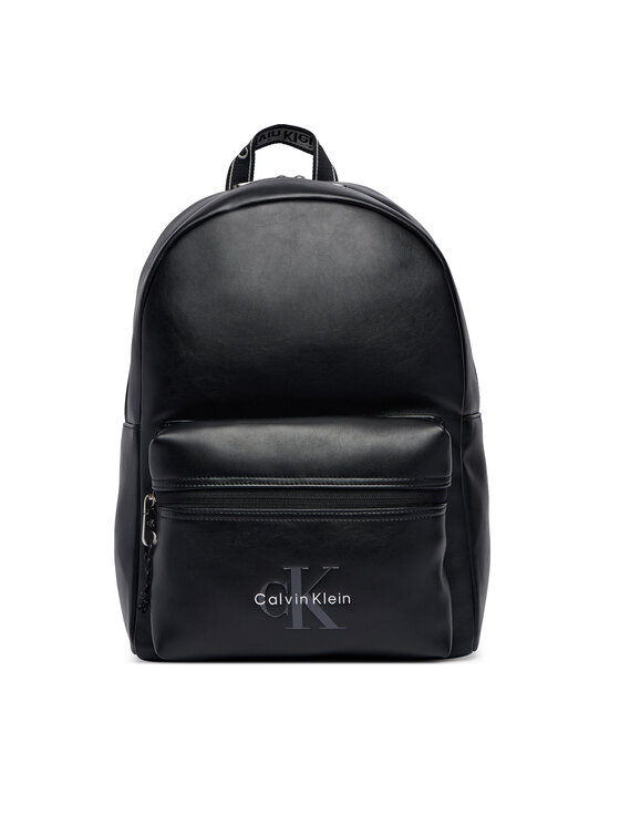 Calvin Klein Ruksak Calvin Klein Bold Logo Webbing LV04D3417G Čierna