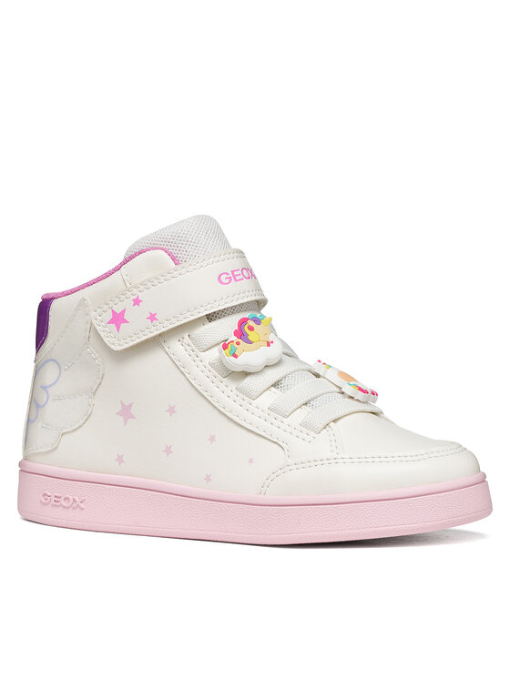 Geox Αθλητικά Geox J Eclyper Girl J66LRA 0BCQ6 C0653 D Λευκό