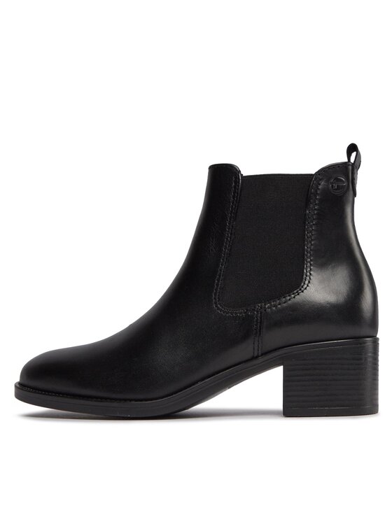 Tamaris Kotníková obuv s elastickým prvkem Tamaris 1-25026-41 Černá