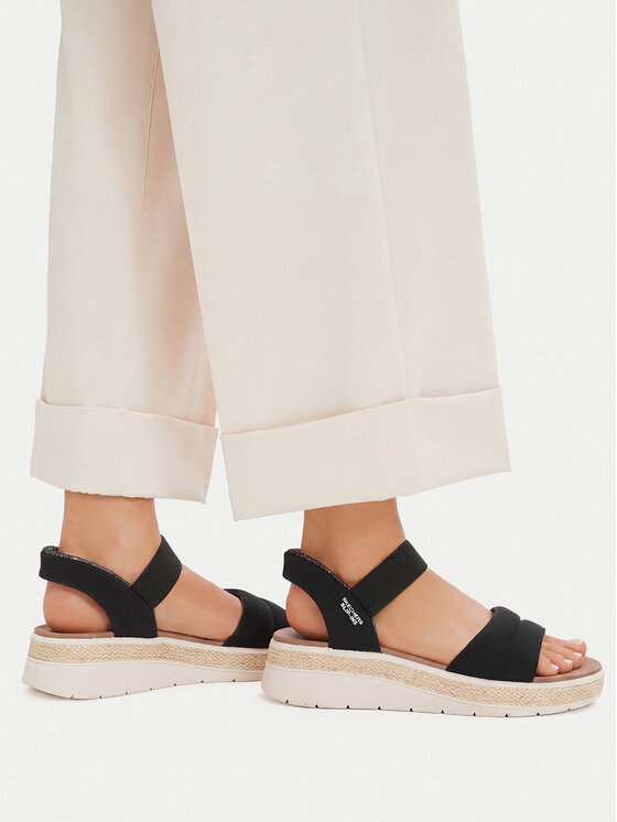 Skechers Босоніжки Skechers BOBS Sun Ray 114413/BLK Чорний
