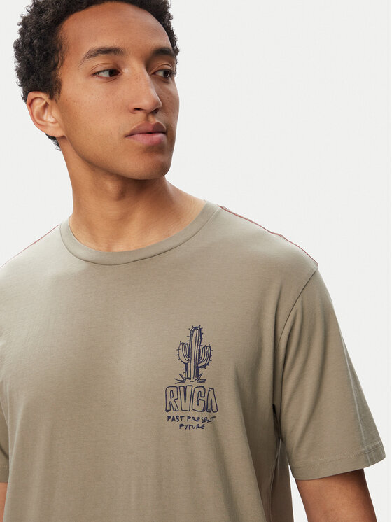RVCA RVCA Camiseta Deth Valley 23A351532 Verde Regular Fit
