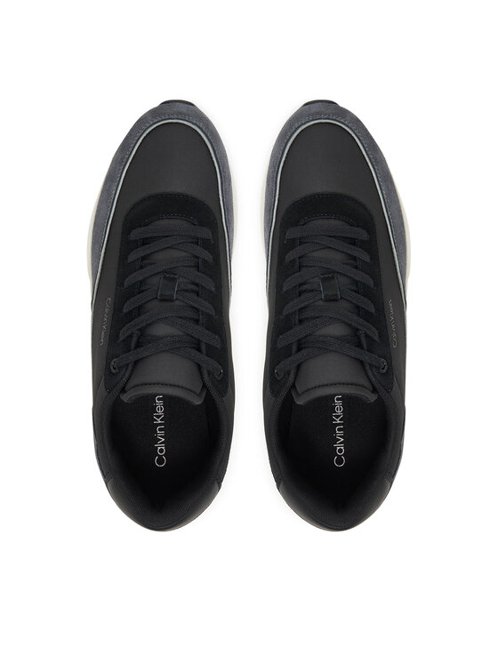 Calvin Klein Snīkeri Calvin Klein Low Top Lace Up Repreve Mix HM0HM01714 Melns