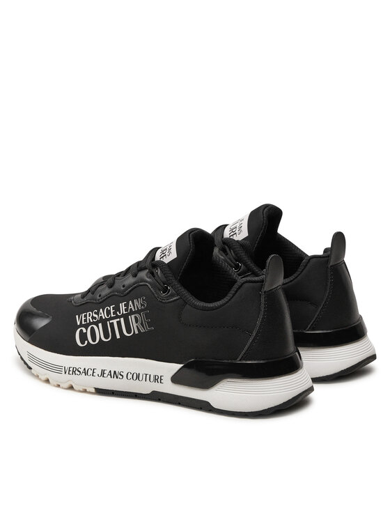 Versace Jeans Couture Снікерcи Versace Jeans Couture 77VA3SA9 ZS904 Чорний