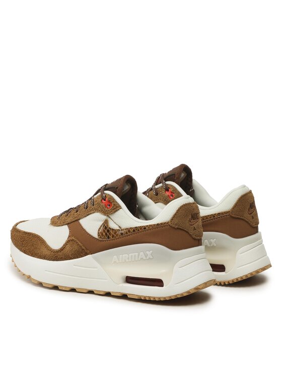 Nike Снікерcи Nike Air Max System Se DX9504 100 Коричневий