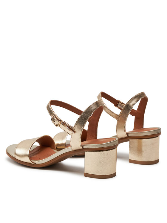 Geox Sandali Geox D Aurely 50 D25RXB 000Y2 C2012 Zlata