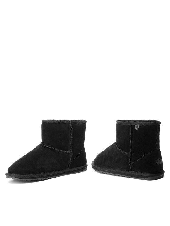 EMU Australia Snehule EMU Australia Wallaby Mini Teens T10103 Čierna