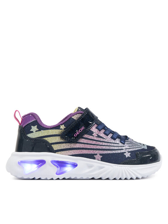 Geox Tenisice Geox J Assister Girl J56E9B 0ASKN C4269 D Tamnoplava