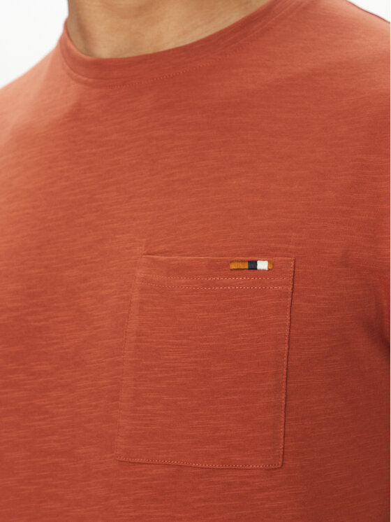 INDICODE INDICODE T-shirt Inandorra 41-104 Arancione Regular Fit