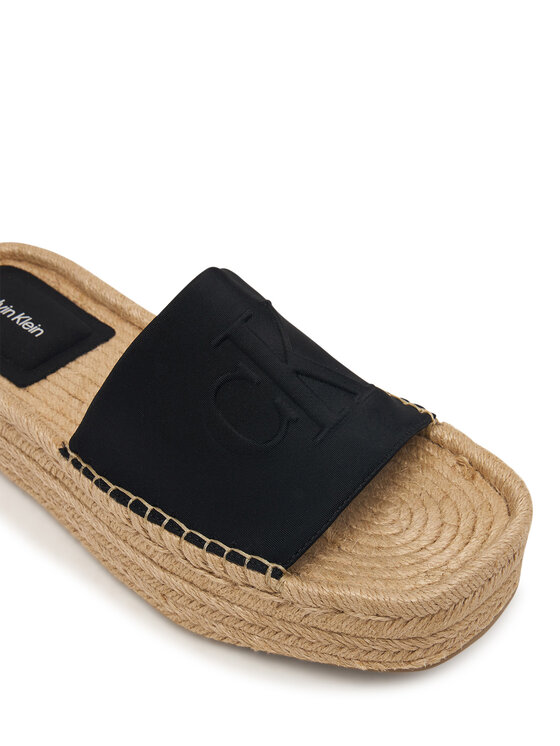 Calvin Klein Espadrile Calvin Klein Ebeth HW0HW02894 Crna