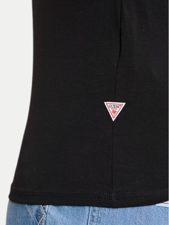 Guess Guess Camiseta F6GI09 J1314 Negro Slim Fit