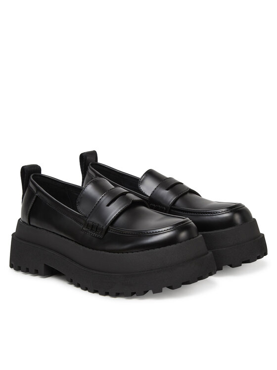 Buffalo Лофери Buffalo Pluto Loafer 1624086 Чорний