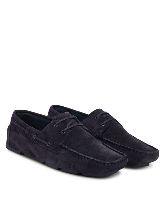 Calvin Klein Mokasini Calvin Klein Driver Boat Su HM0HM02084 Mornarsko modra