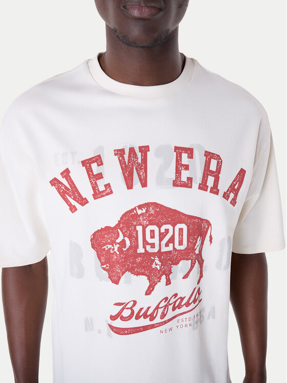 New Era New Era Футболка 60596287 Білий Regular Fit