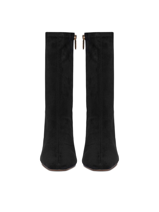 Nine West Īsie zābaki Nine West CEO-AFRA-01 Melns