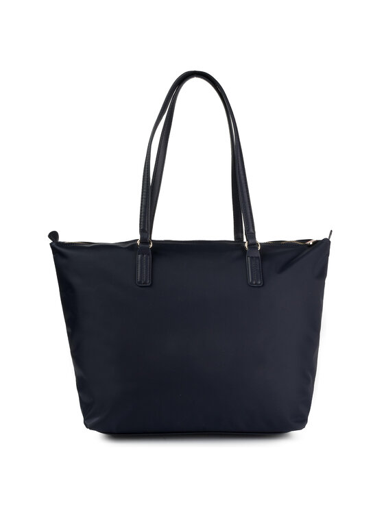 Tommy Hilfiger Táska Tommy Hilfiger Poppy Tote Corp AW0AW07390 Sötétkék