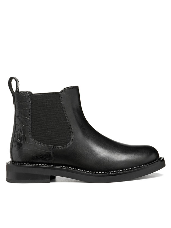 Geox Ghete Jodhpur Geox D Serilda D66WYA 4340 C9999 Negru