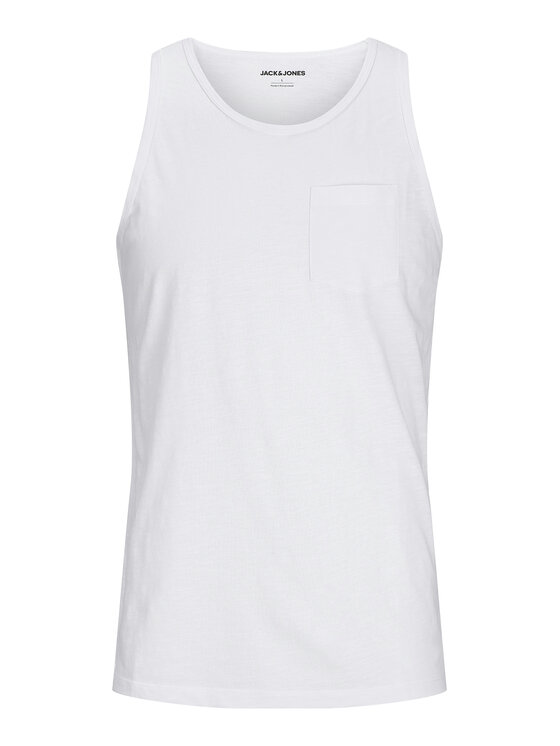 Jack & Jones Jack & Jones Майка Jake 12270577 Білий Regular Fit