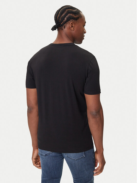 HUGO HUGO Conjunto de camisetas Naolo 50546933 Negro Regular Fit