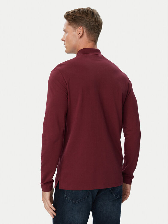 HUGO HUGO Polo Donoslong 50547358 Guinda/burdeos Regular Fit