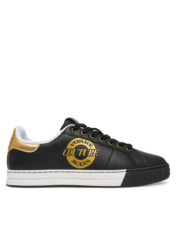 Versace Jeans Couture Снікерcи Versace Jeans Couture 80YA3SK1 Чорний
