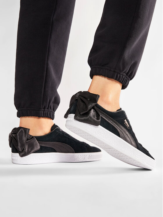 Puma Zapatillas Puma Suede Bow Wn's 367317 04 Negro