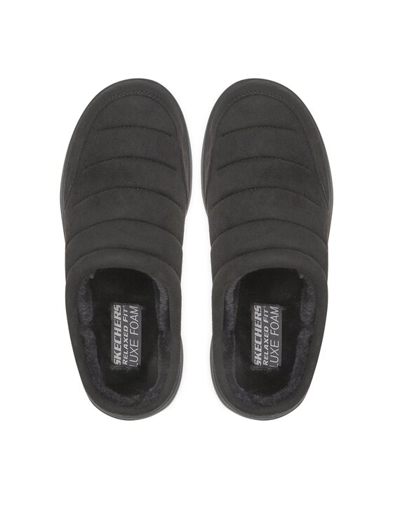 Skechers Παντόφλες Σπιτιού Skechers Garvanza 204636/BBK Μαύρο