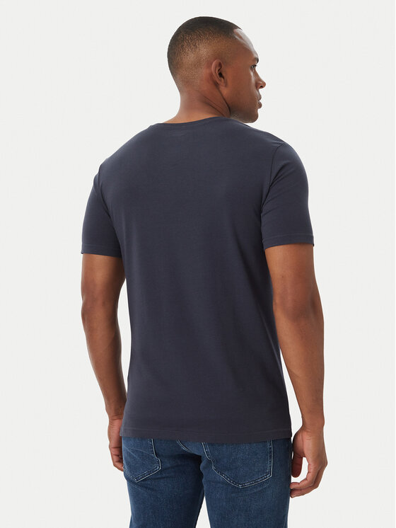 Aeronautica Militare Aeronautica Militare Camiseta Girocollo AM1UTI005 Azul marino Regular Fit