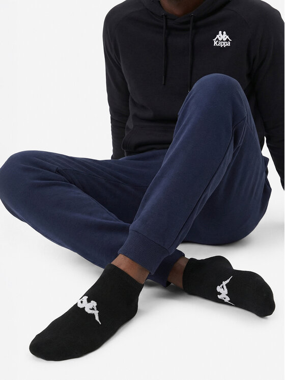 Kappa Короткі шкарпетки Kappa Z4441 AW24 (3-PACK) Чорний