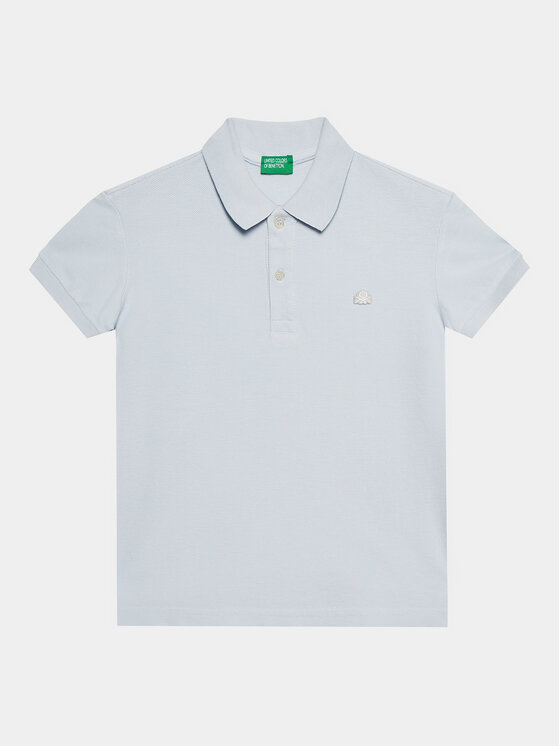 United Colors Of Benetton United Colors Of Benetton Поло 3089C300Q Блакитний Regular Fit