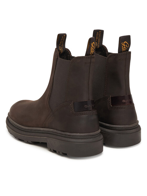 Gant Členková obuv s elastickým prvkom Gant 31554085 Hnedá