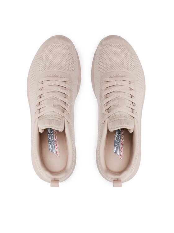 Skechers Sneakersy Skechers Face Off 117209/NUDE Béžová