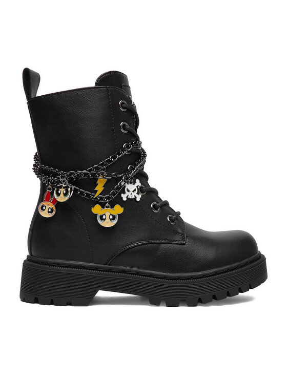 Powerpuff Girls Kotníková obuv Powerpuff Girls AW23-127WBPPG Černá