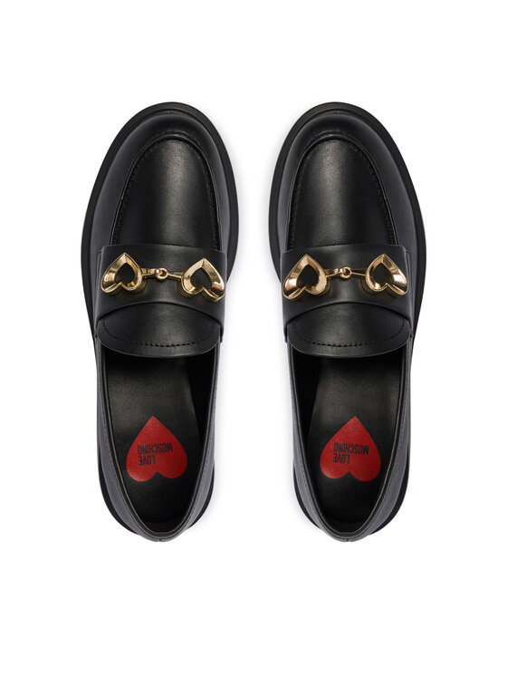 LOVE MOSCHINO Лофери LOVE MOSCHINO JA10094G0NIA0000 Чорний