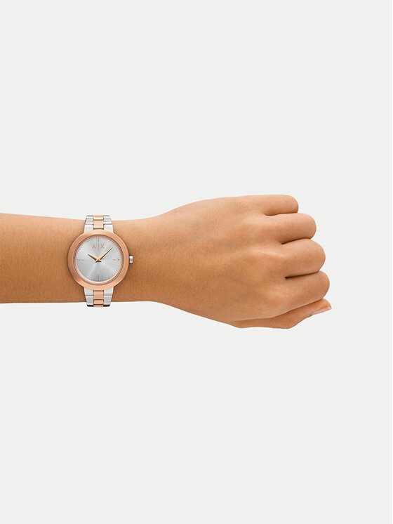 Armani Exchange Годинник Armani Exchange Jackie AX5172 Срібний
