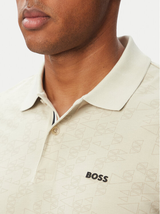BOSS BOSS Polo Swing 50564801 Beige claro Regular Fit