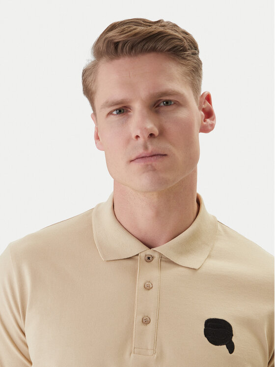 KARL LAGERFELD KARL LAGERFELD Polo 745015 562231 Beis Regular Fit