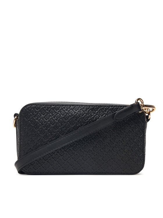 Tommy Hilfiger Torbica Tommy Hilfiger Th Icon Camera Bag Mono AW0AW18922 Crna